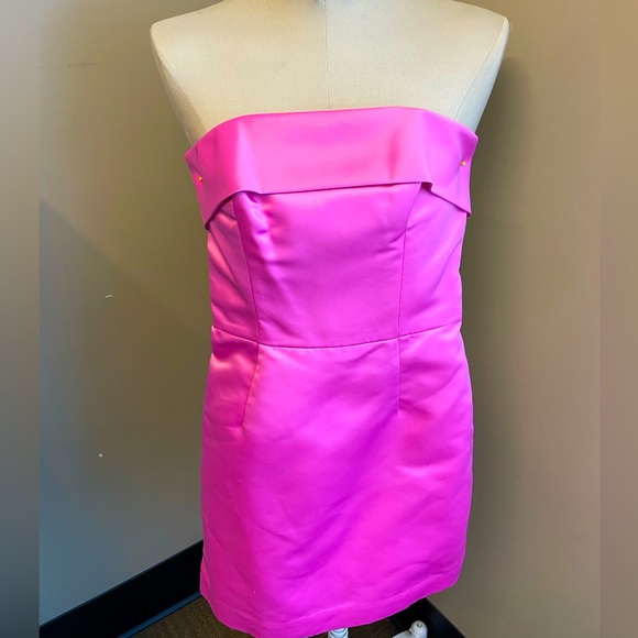 Strapless Vintage Betsy Johnson Dress - Size 2 - Picture 1 of 7